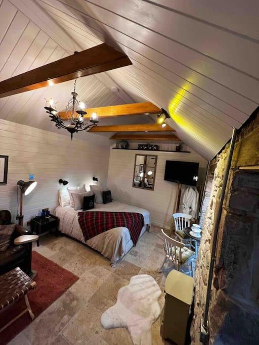 Charming Stone Bothy At Loch Lomond Luss Exterior foto
