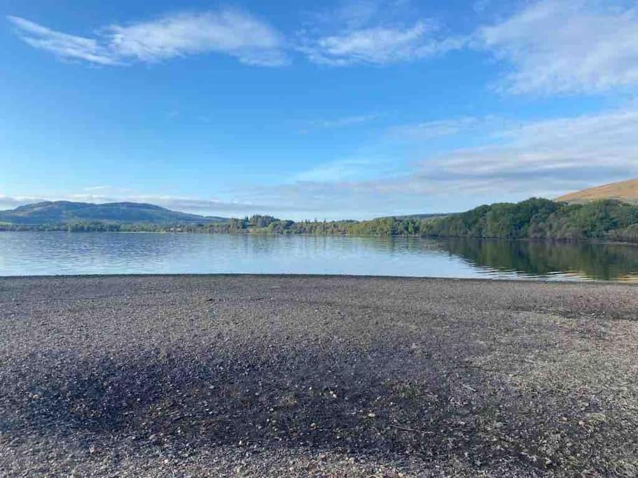 Charming Stone Bothy At Loch Lomond Luss Exterior foto